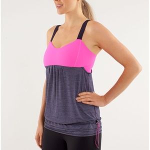 Lululemon Run: Back On Track Tank Black Swan